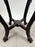 Antique Chinese Rosewood Hand Carved Octagonal w Marble Insert Pedestal or Table