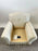Vintage Ralph Lauren Leather Club Chair, Hand-Painted Arrowhead & Fringe, 1980's
