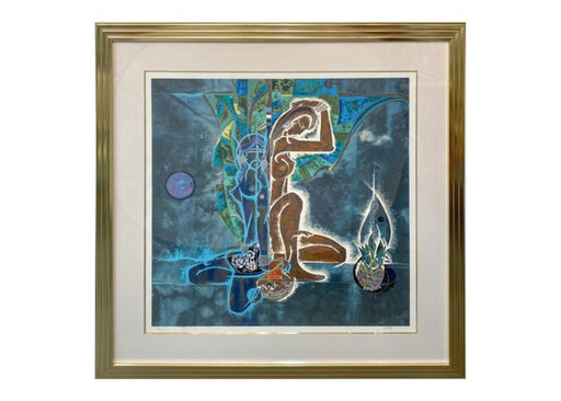 Lu Hong Limited Edition Serigraph Entitled "Spirit of Tropics" Hand Signed
