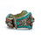 Vintage Moroccan Tribal Turquoise & Coral Jewelry Set, Cuff , Ring , Pair of Earrings (4 Pcs)