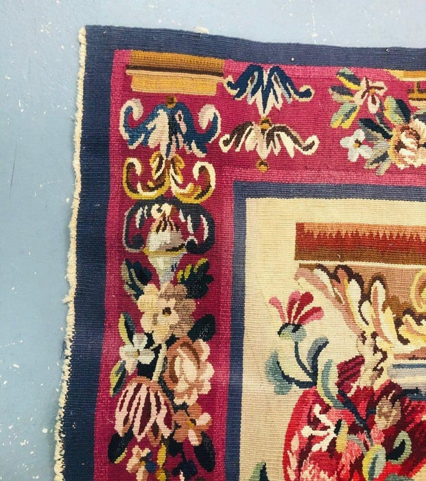 Late 19th Century Antique French Tapestry Textile