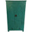 Two Door Over Two Drawer Taj Mahal Inspired Emerald Green Painted Chest Drawer