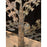Silver Plated or Steel Metal Figural Sculptures of Men Climbing a Tree, a Pair
