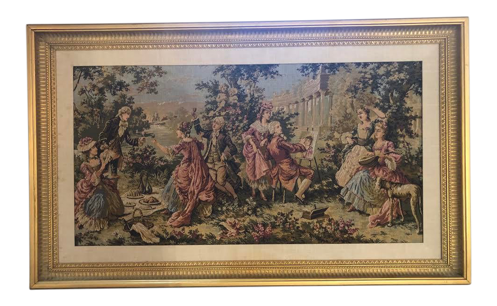 Italiy Gobelins【美術品】額装 1990s-gobelin-french-style-