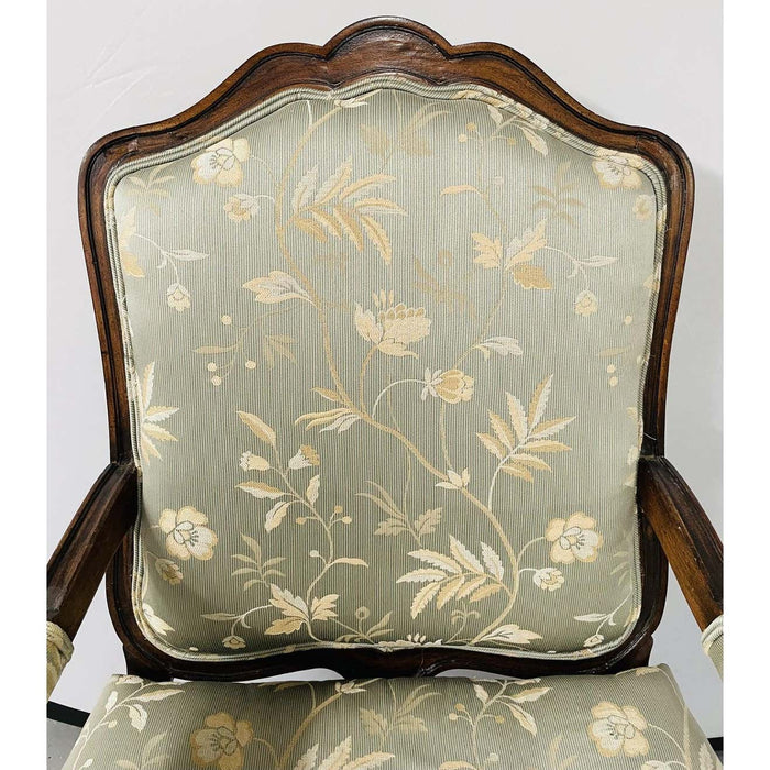 19th Century French Renaissance Throne Arm Chair, Pair