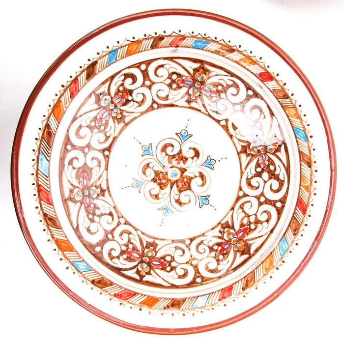 Handmade Ceramic Serving Decorative, Center Table Plate, Set of 3