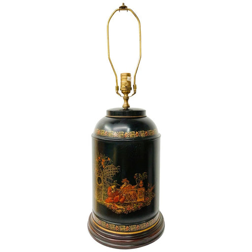 Chinese Black Tea-Caddy Lamp