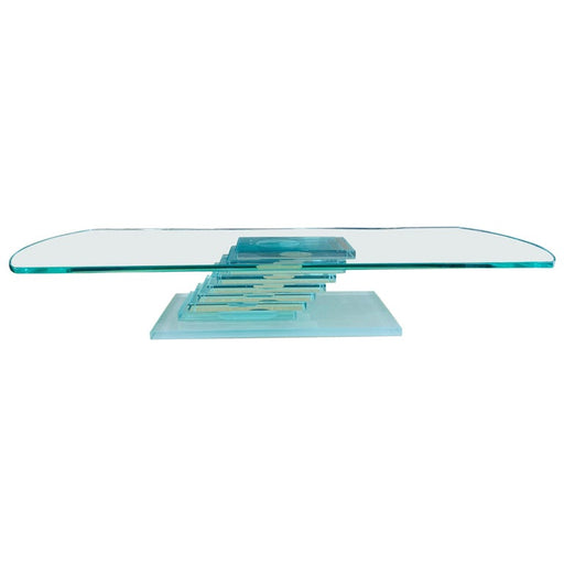 Art Deco Glass Staircase Design Stand or Tray