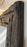 Monumental Modern Rustic Style Hand carved Wooden Black Frame Floor Mirror