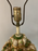French Dresden Style Porcelain Large Table Lamp