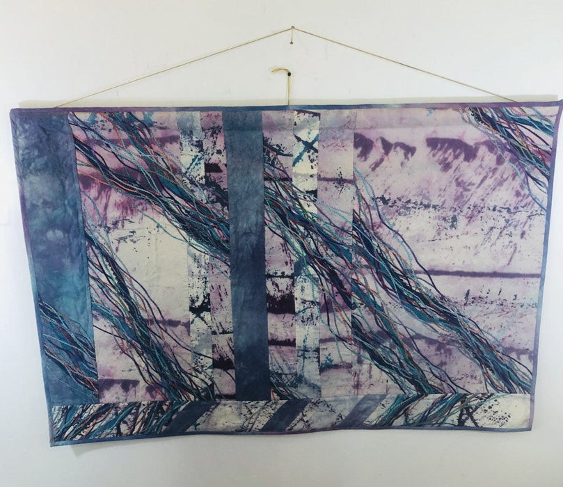 An Abstract Contemporary Wall Tapestry