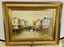 Impressionistic Oil on Canvas Framed and Signed by Artist M. Rondelli