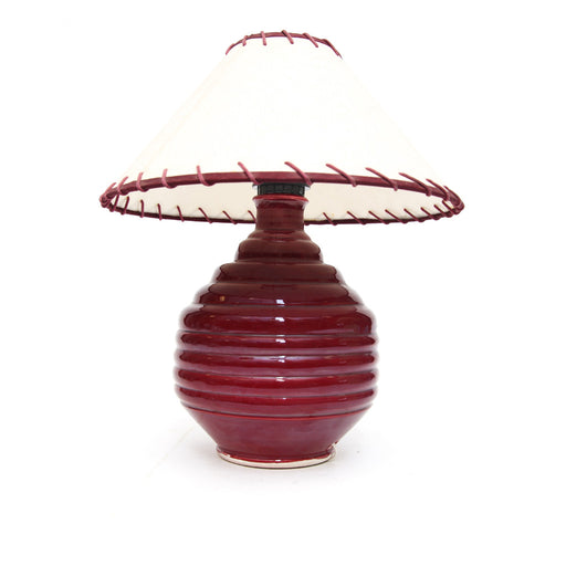 Dark Red Lamp