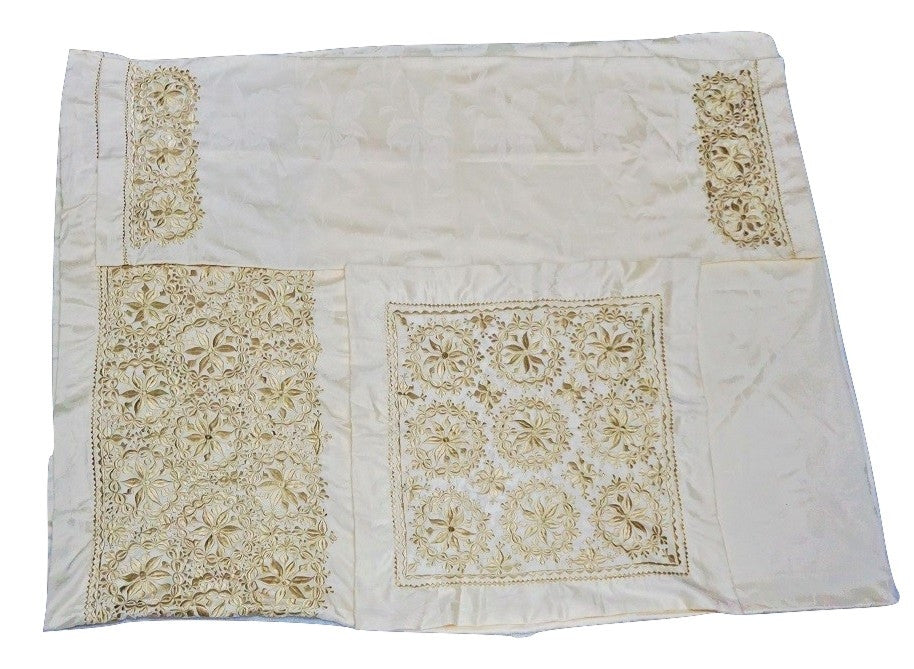 Floral Moroccan Hand Embroidered Bedding Set