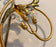 Pair of Neoclassical Handcrafted Italian Gilt Metal and Crystal Sconces by Alba