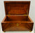 Maitland Smith Decorative Mahogany Wood Box with Brass Trim