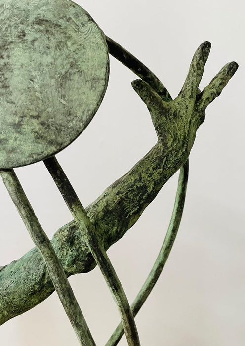 Francesco Marcangeli Bronze Sculpture Titled "Giustizia"