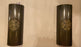Pair of Indoor/Outdoor Pewter Copper Sconces or Lanterns. No Wiring Required