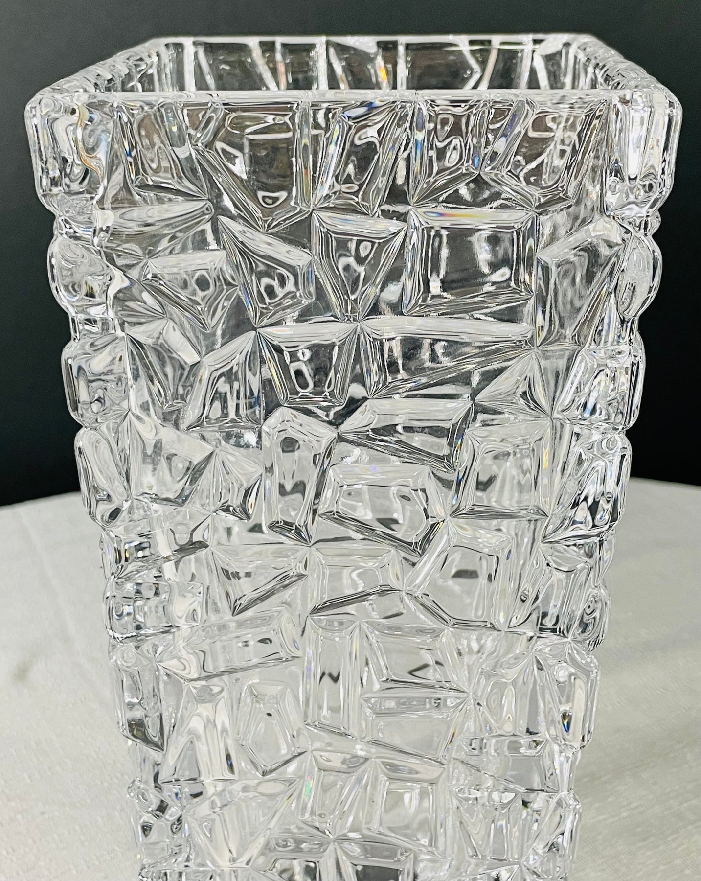 Tiffany's & Co Signed Crystal Vase