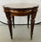 Tuscany Marquetry End Table With Casters by Ethan Allen