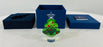Swarovski Green Crystal Figurine Christmas Tree