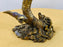 Bronze Tree with Birds and Flowers Candleholder or Candelabra, a Pair