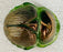 Rare Lalique Crystal Green Scarab Beetle Paperweight, Circa 1970's