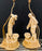 Water Bearers in a Finely Cast Porcelain Finish, Table Lamps, a Pair