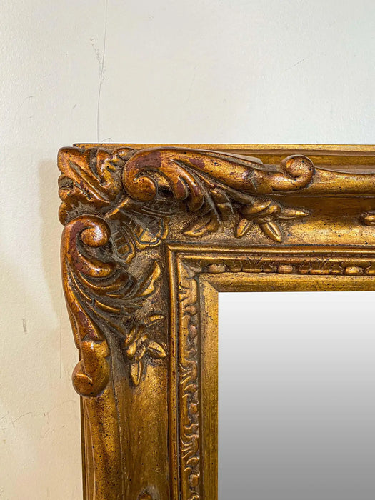 French Baroque Style Giltwood Wall Mirror