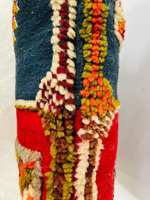 Tribal Wool Vintage Kilim Cushion or Pillow, a Pair