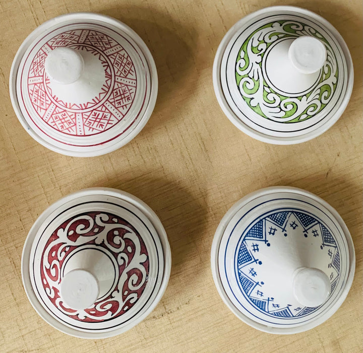 Set of Four Small Serving Dishes or Tajines