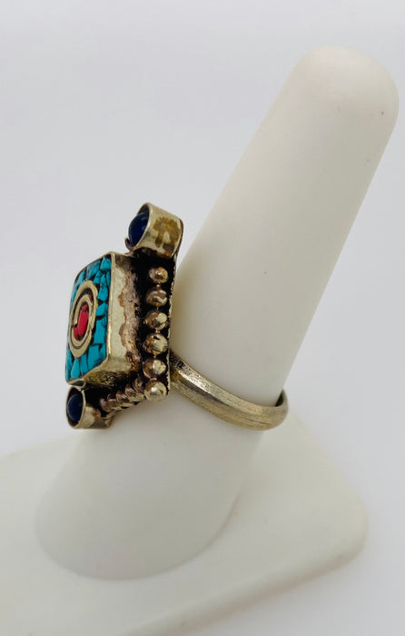 1950's Vintage Tribal Moroccan Silver Ring