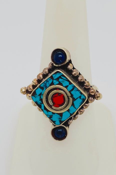 1950's Vintage Tribal Moroccan Silver Ring