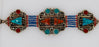Moroccan Moorish Antique Silver Bracelet
