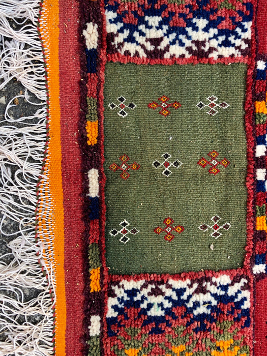 Berber Tribal Moroccan Handwoven Wool Rug