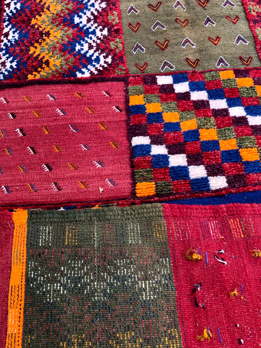 Berber Tribal Moroccan Handwoven Wool Rug