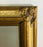 Directoire Style French Hand Carved Gilded Patinated Frame Wall or Table Mirror