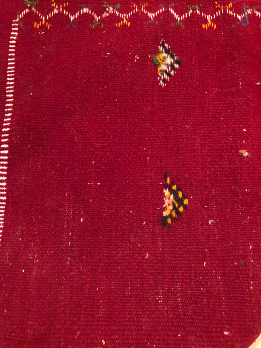 Berber Rug - Minimal Design Handwoven Wool with Organic Dye