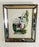 Botanicals of Cattleya Orchids in a Mirrored Custom Frame, Set of 6