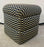 White Cube Ottoman, Stool or Bench, Compatible Pair