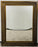 French Regency Mahogany Wood Wall or Mantel Mirror