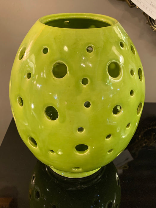 Handmade Yellow Egg Form Table Lamp