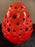 Red Egg Shaped Moroccan Table Lamp