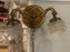 Louis XV Style Brass Double Globe Wall Sconce