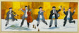 A Group of Jazz Klezmer Jewish Musicians Print, Framed and Signed