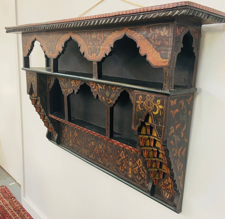Mid 20th Century Moroccan Wall Shelf or Spice Rack