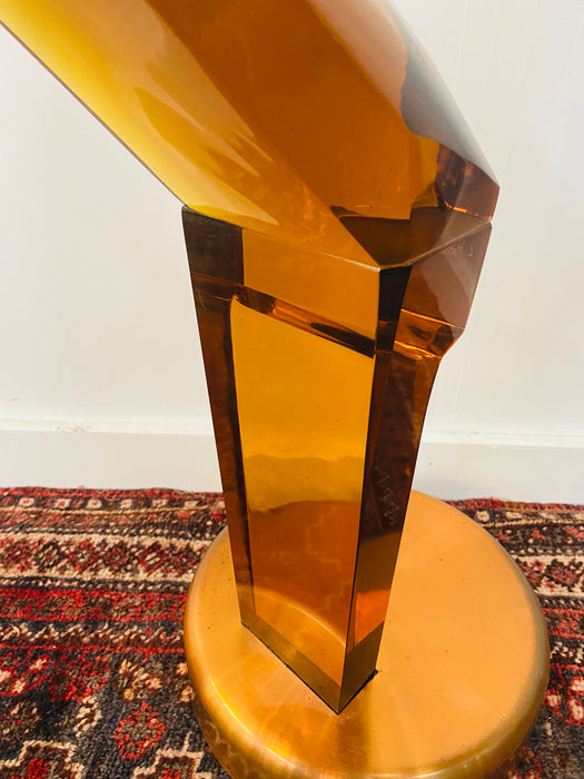 Rare Large Murano Art Glass Sculpture by Maestro Loredano Rosin, Signed