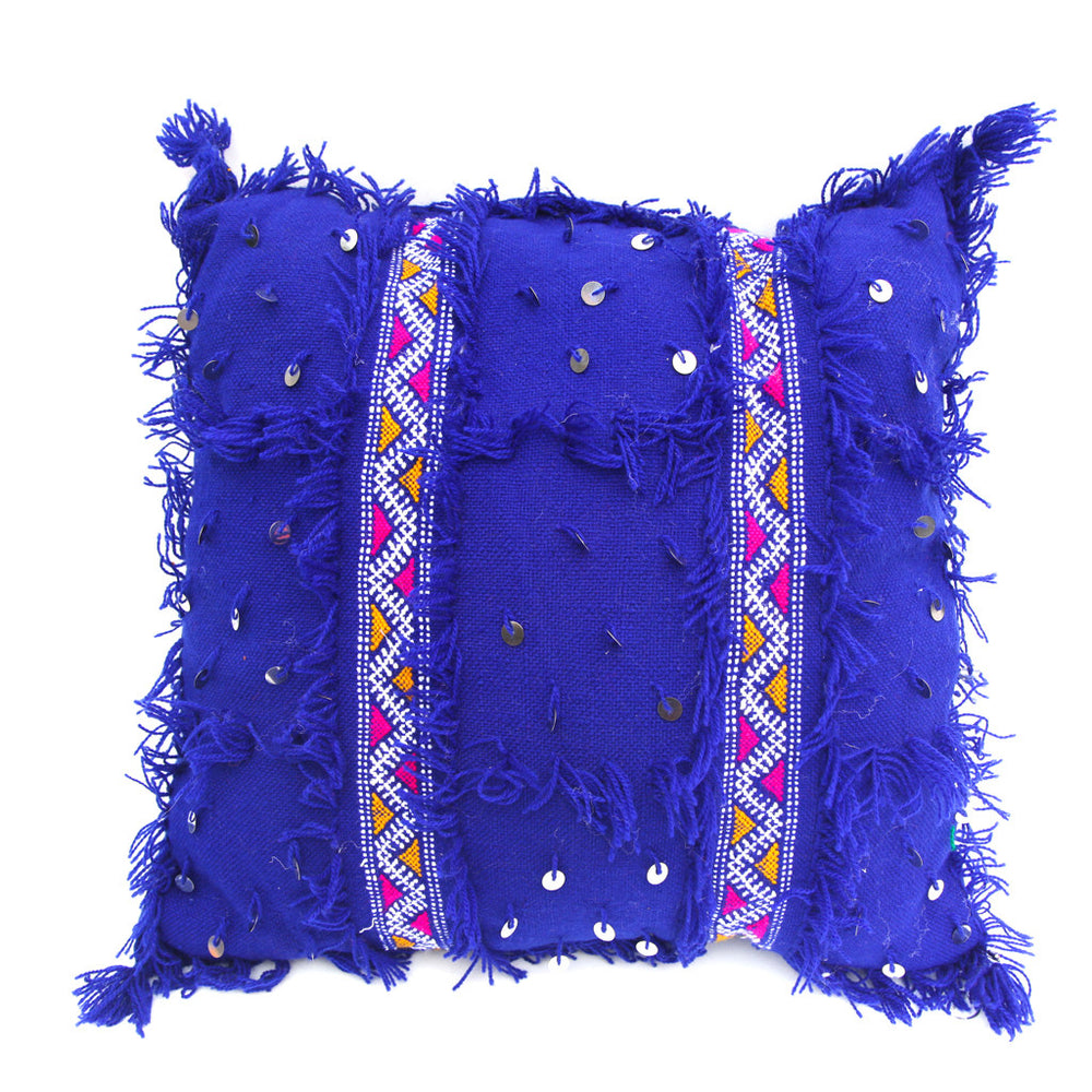 Moroccan Purple Wedding Pillow