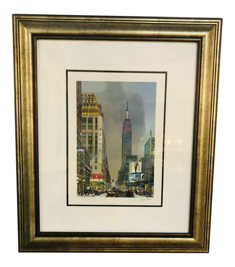 Alexander Chen Empire State Building Print Signed and Numbered
