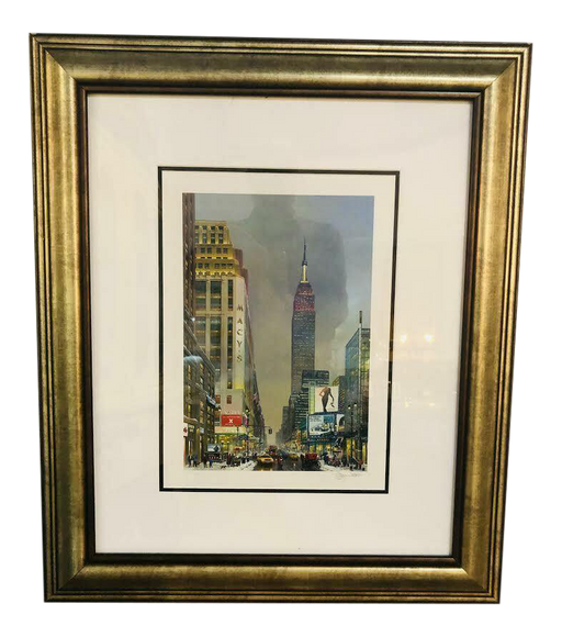 Alexander Chen Empire State Building Print Signed and Numbered